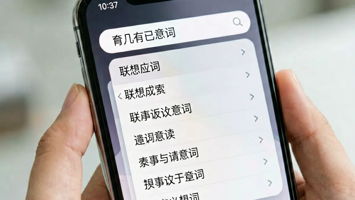 123av搜索框弹出联想词提示列表，用户正在输入关键词查找内容